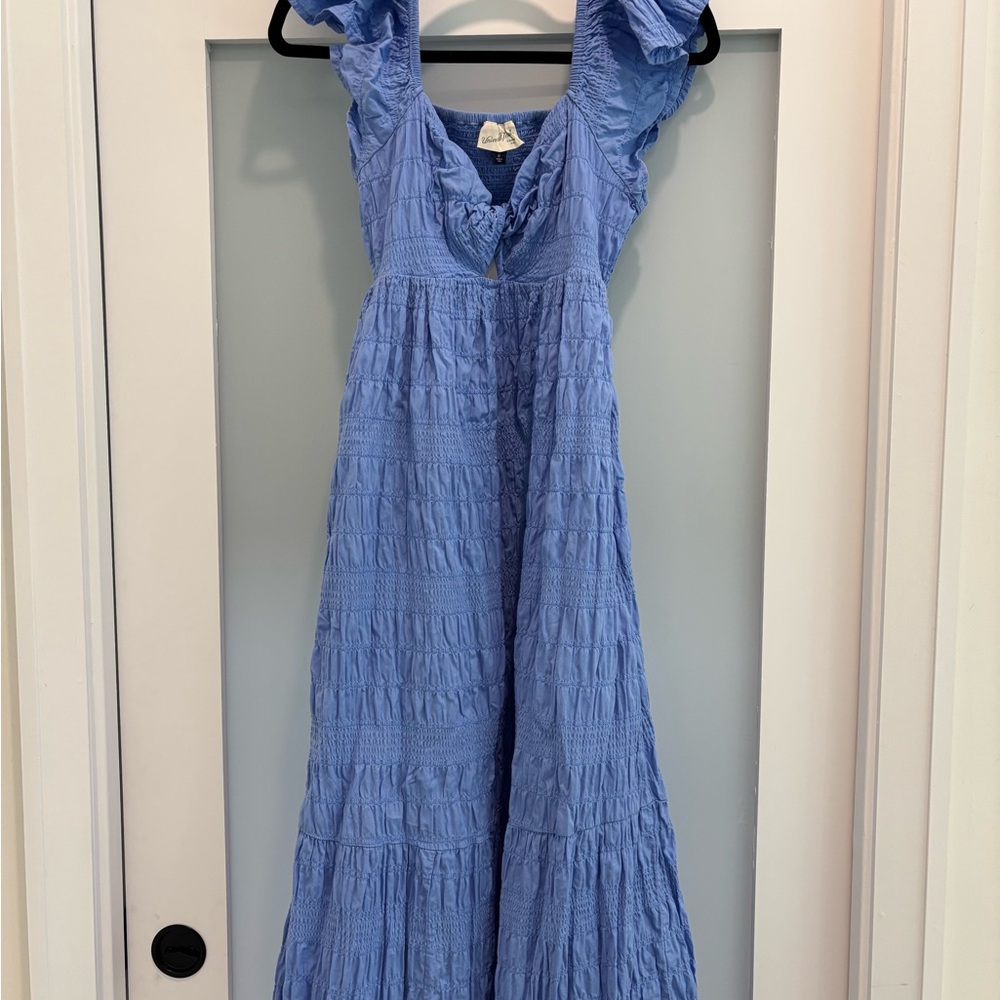 Universal Thread Light Blue Smocked Dress